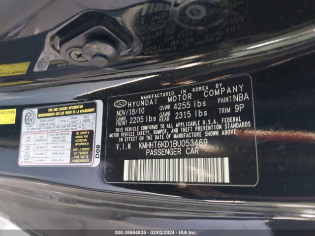 Photo 8 VIN: KMHHT6KD1BU053469 - HYUNDAI GENESIS 