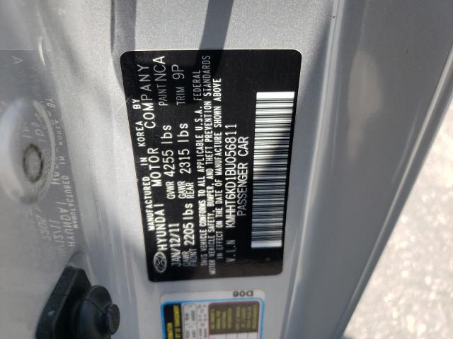 Photo 9 VIN: KMHHT6KD1BU056811 - HYUNDAI GENESIS CO 