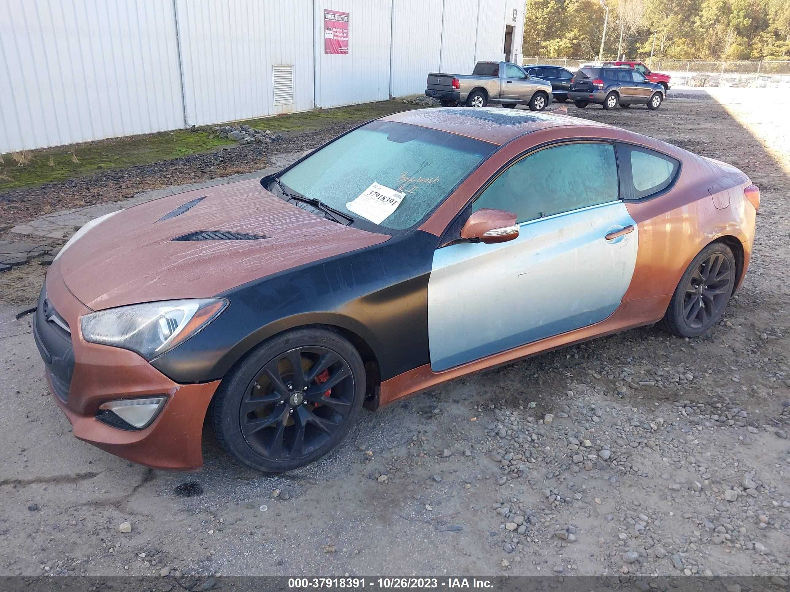 Photo 1 VIN: KMHHT6KD1DU081890 - HYUNDAI GENESIS COUPE 