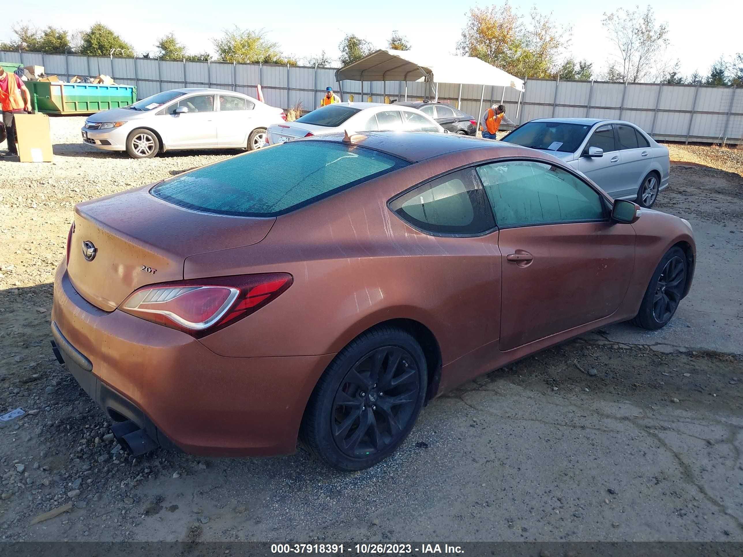 Photo 3 VIN: KMHHT6KD1DU081890 - HYUNDAI GENESIS COUPE 