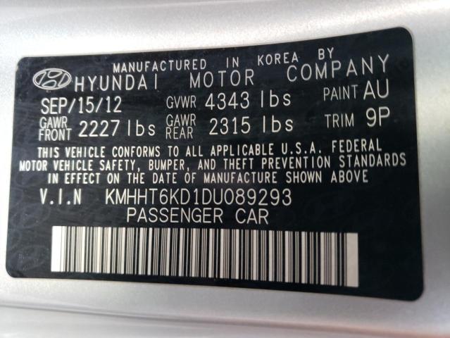 Photo 9 VIN: KMHHT6KD1DU089293 - HYUNDAI GENESIS CO 