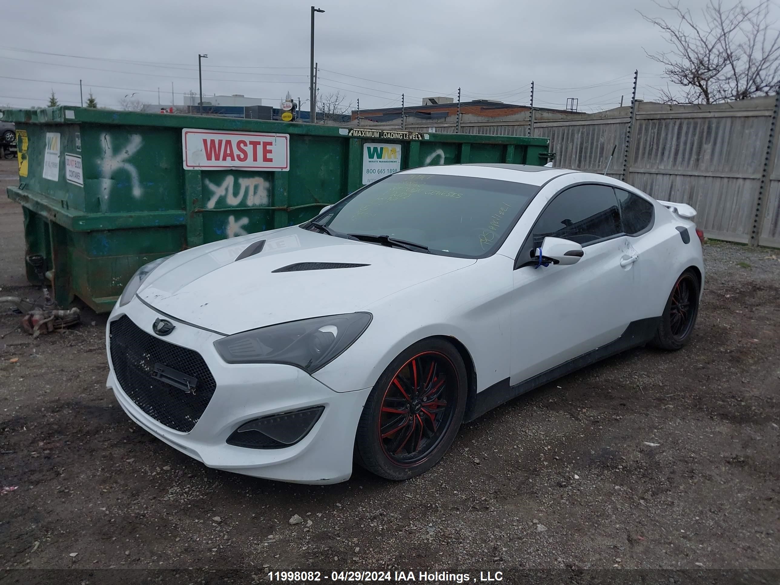 Photo 1 VIN: KMHHT6KD1EU120172 - HYUNDAI GENESIS 