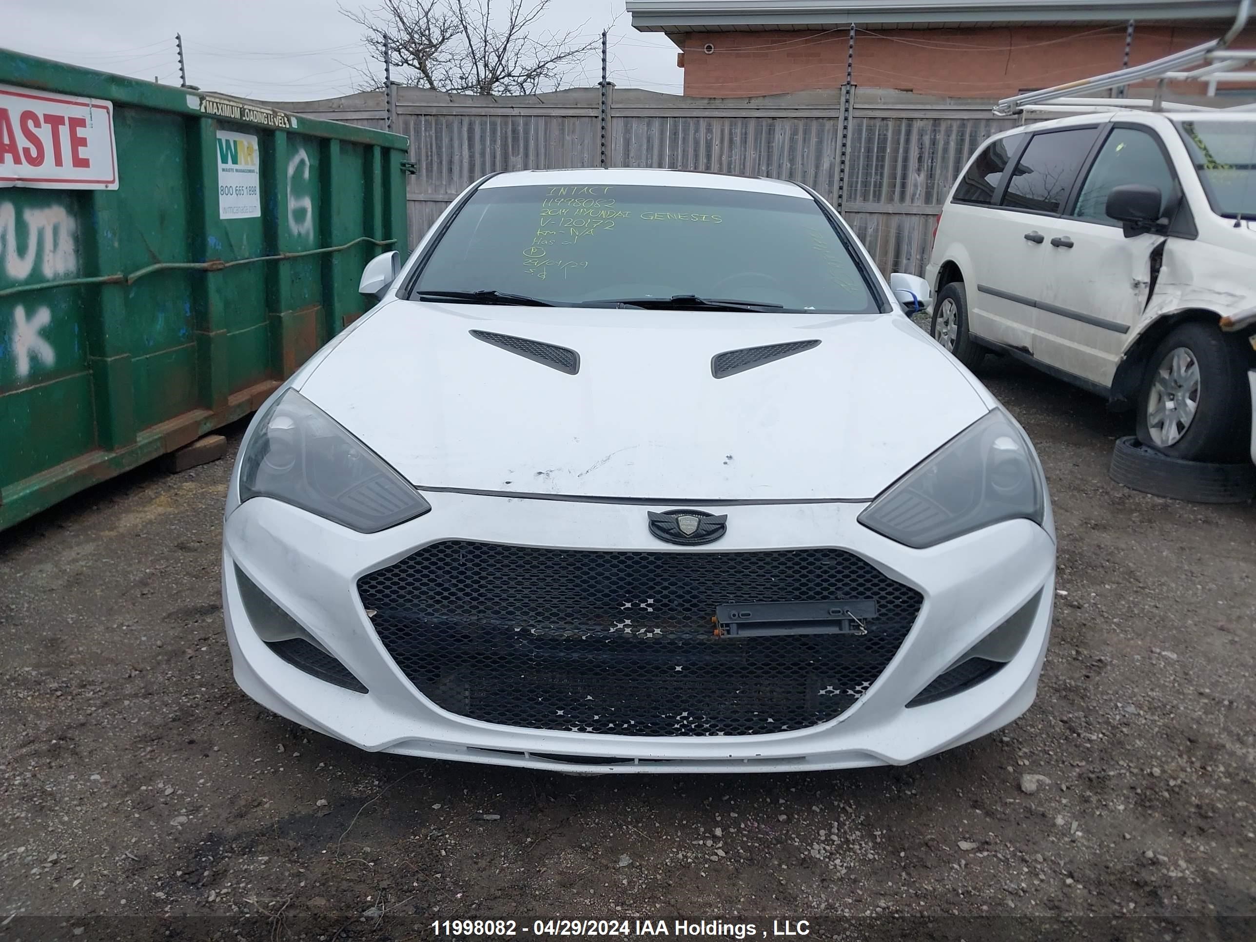 Photo 11 VIN: KMHHT6KD1EU120172 - HYUNDAI GENESIS 