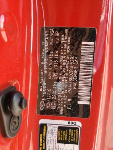 Photo 12 VIN: KMHHT6KD2BU052931 - HYUNDAI GENESIS CO 