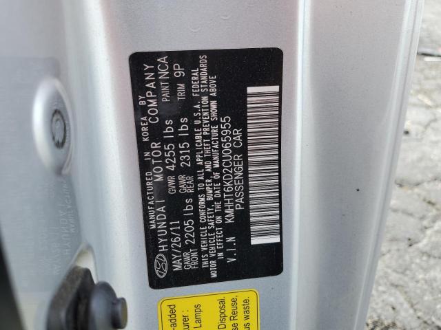 Photo 12 VIN: KMHHT6KD2CU065955 - HYUNDAI GENESIS CO 