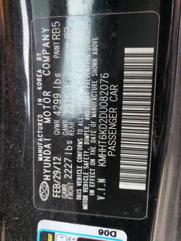 Photo 11 VIN: KMHHT6KD2DU082076 - HYUNDAI GENESIS CO 