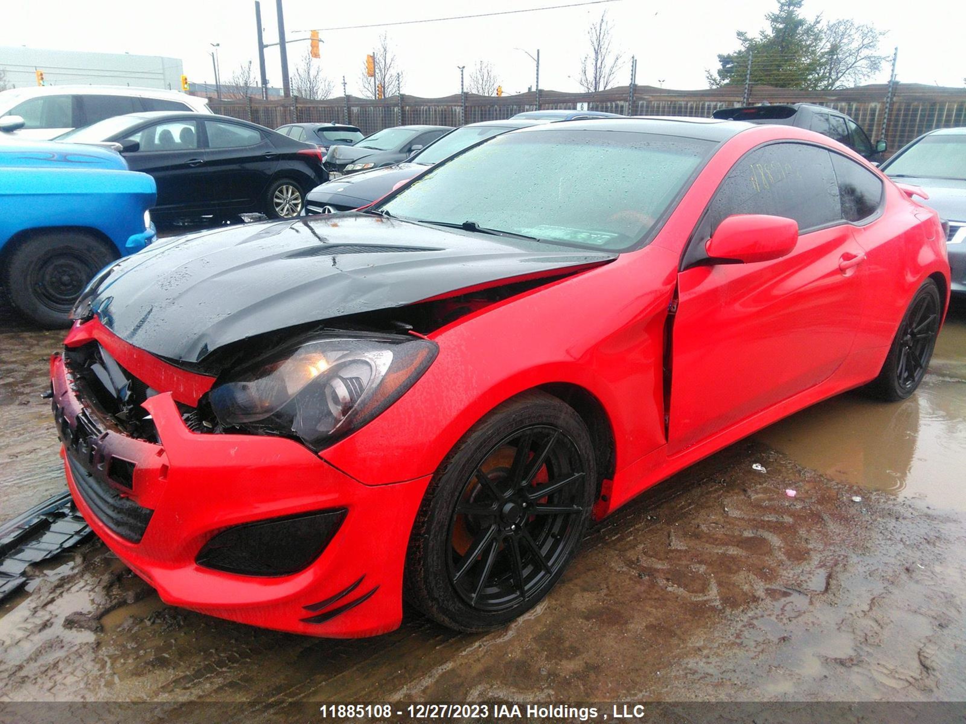 Photo 1 VIN: KMHHT6KD2DU100785 - HYUNDAI GENESIS COUPE 