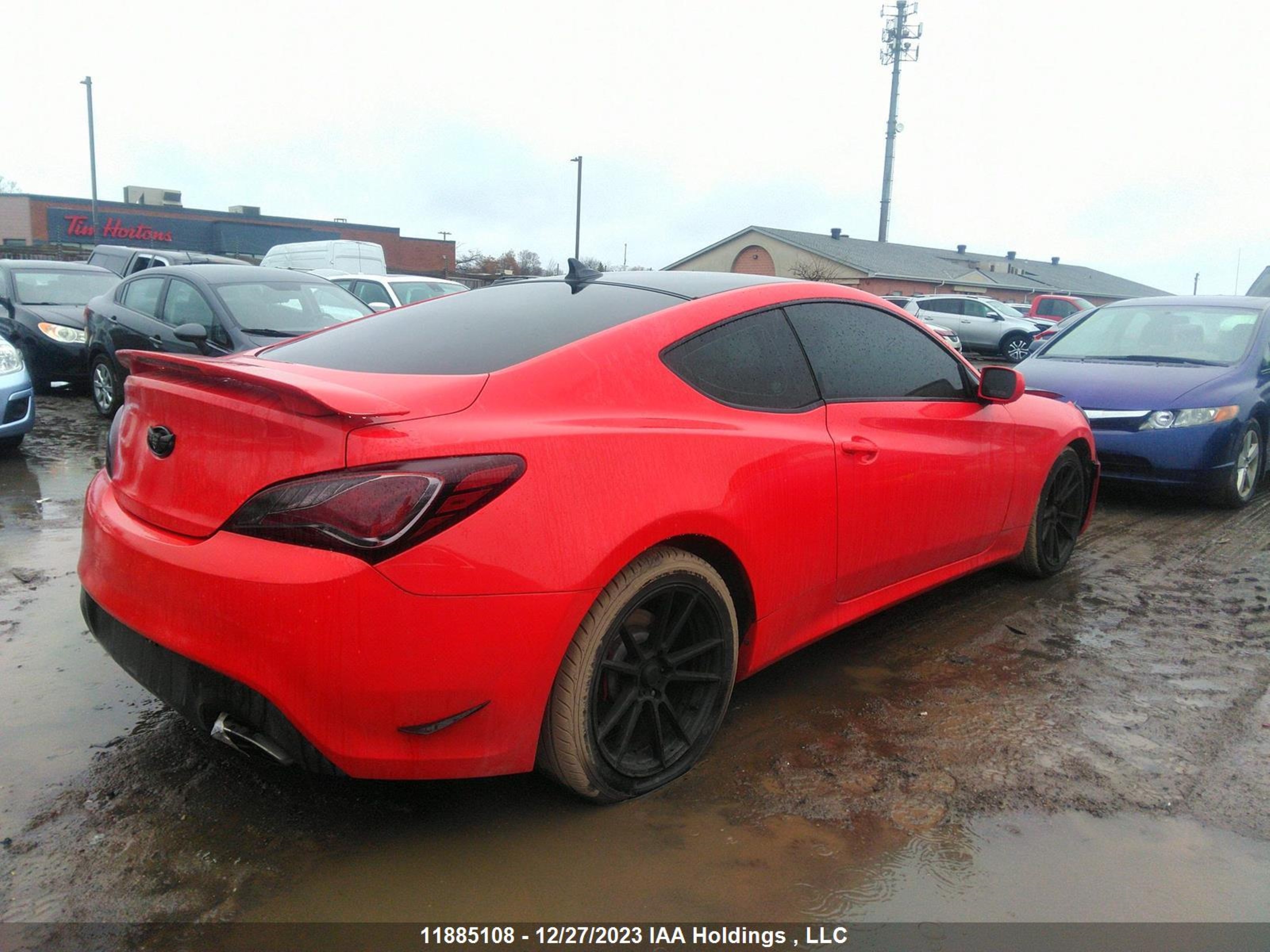 Photo 3 VIN: KMHHT6KD2DU100785 - HYUNDAI GENESIS COUPE 