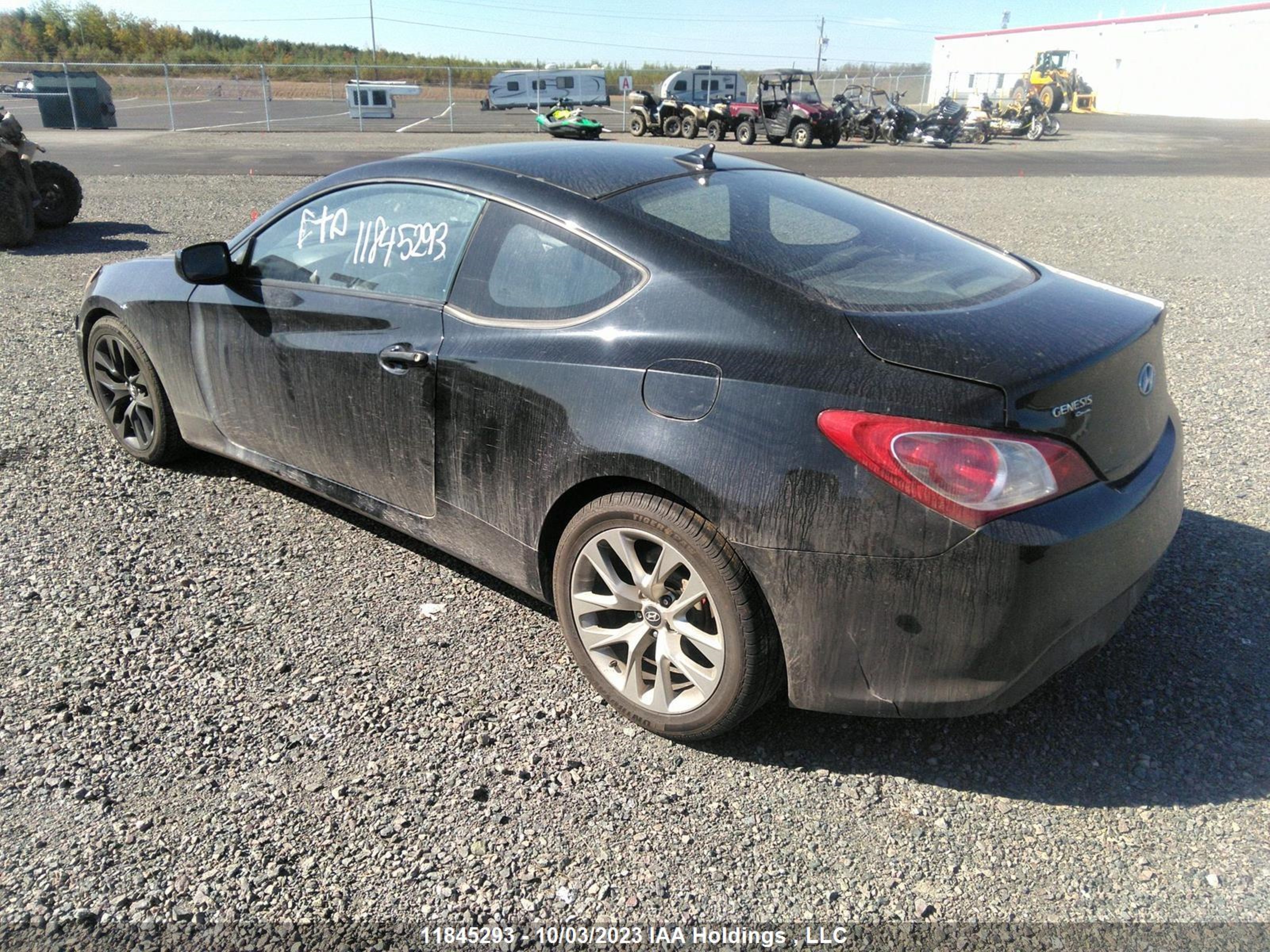 Photo 2 VIN: KMHHT6KD3AU016583 - HYUNDAI GENESIS COUPE 