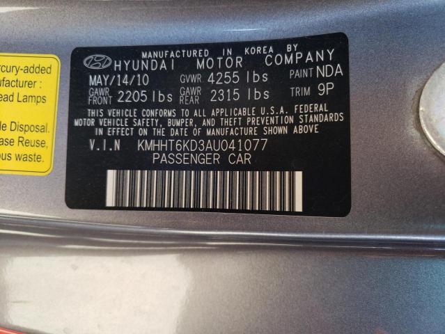 Photo 11 VIN: KMHHT6KD3AU041077 - HYUNDAI GENESIS CO 