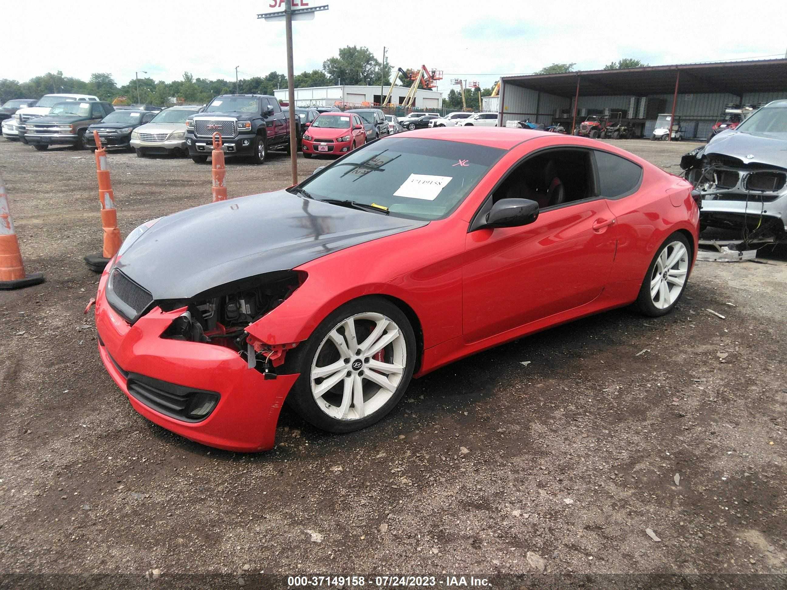 Photo 1 VIN: KMHHT6KD3BU054476 - HYUNDAI GENESIS COUPE 