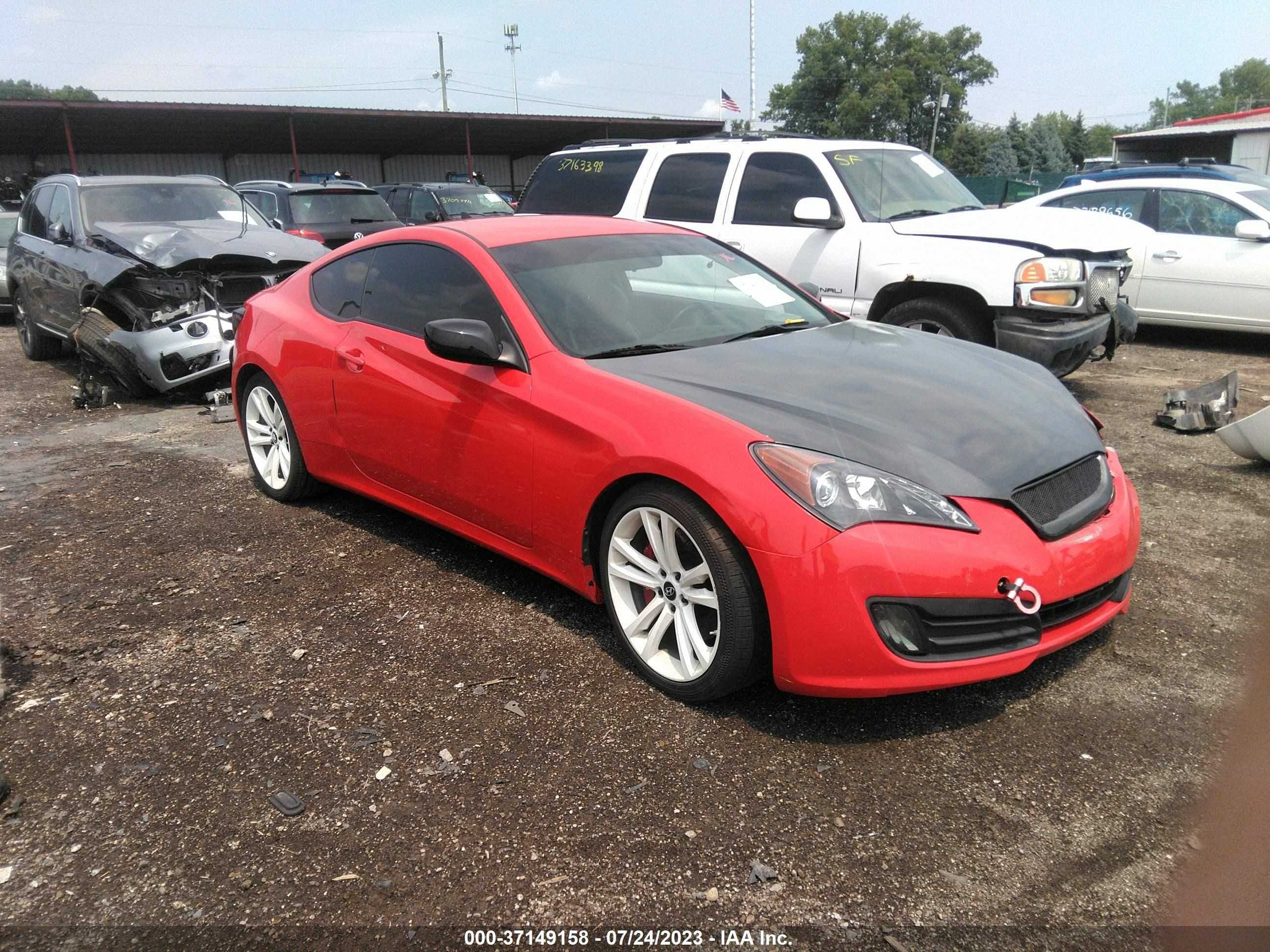 Photo 12 VIN: KMHHT6KD3BU054476 - HYUNDAI GENESIS COUPE 