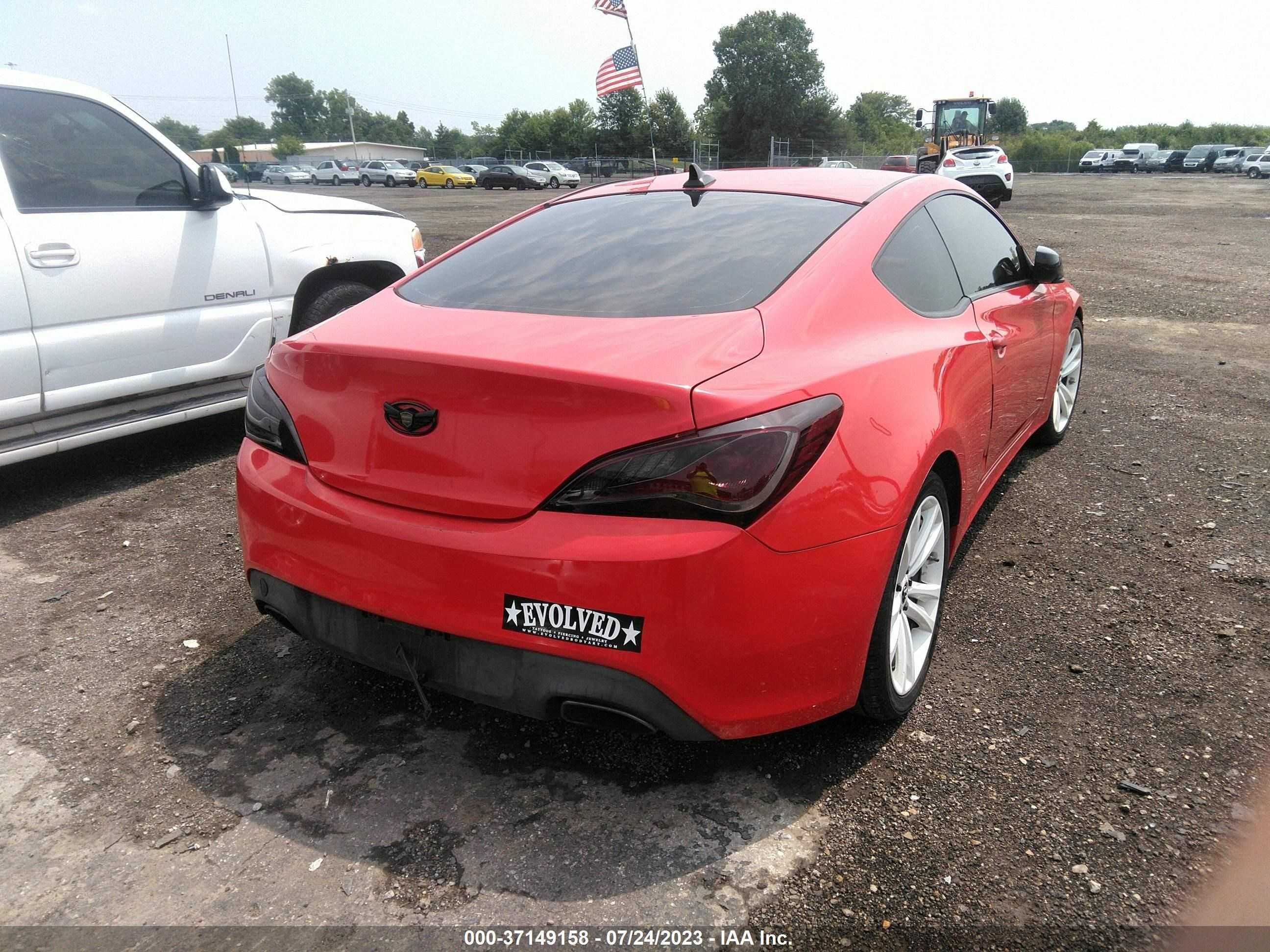 Photo 15 VIN: KMHHT6KD3BU054476 - HYUNDAI GENESIS COUPE 