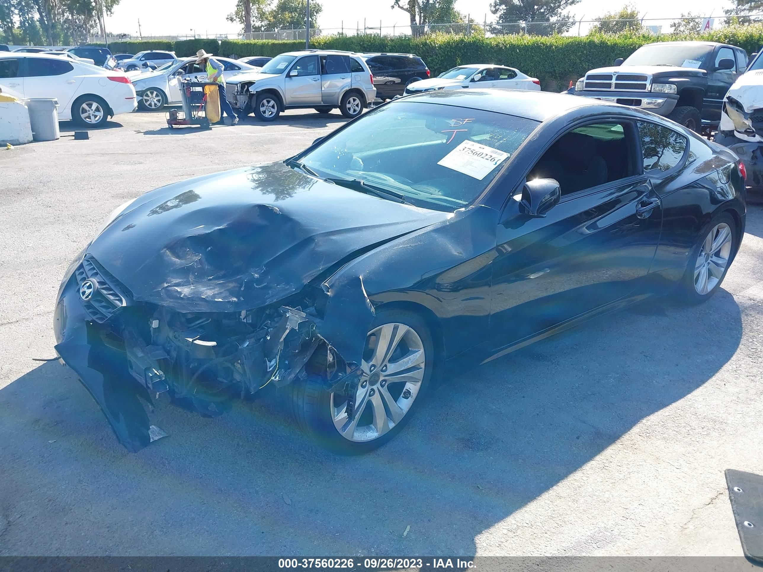 Photo 1 VIN: KMHHT6KD3CU067505 - HYUNDAI GENESIS COUPE 