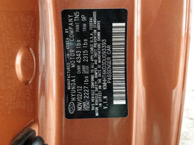 Photo 12 VIN: KMHHT6KD3DU093393 - HYUNDAI GENESIS CO 