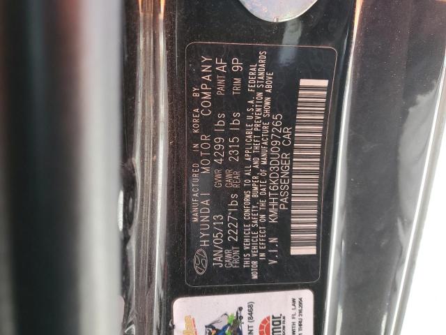 Photo 11 VIN: KMHHT6KD3DU097265 - HYUNDAI GENESIS 