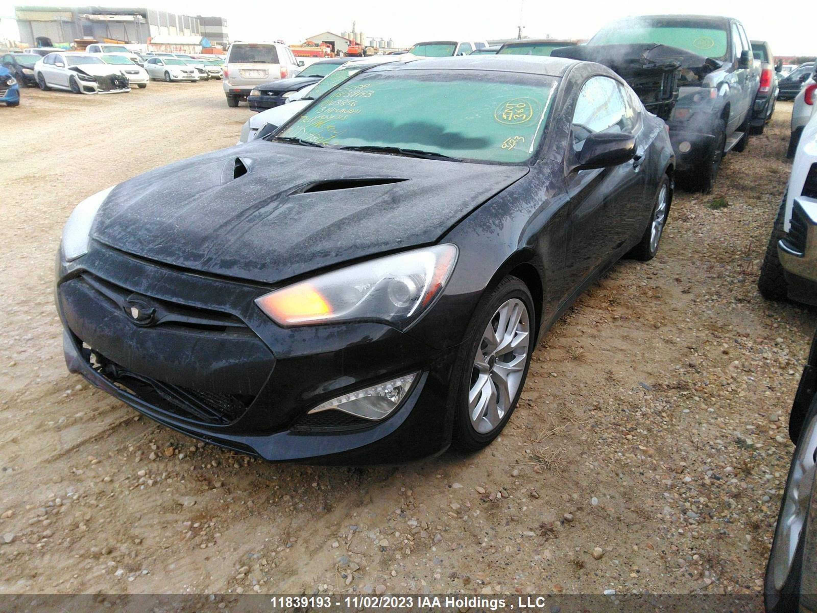 Photo 1 VIN: KMHHT6KD3DU103856 - HYUNDAI GENESIS COUPE 