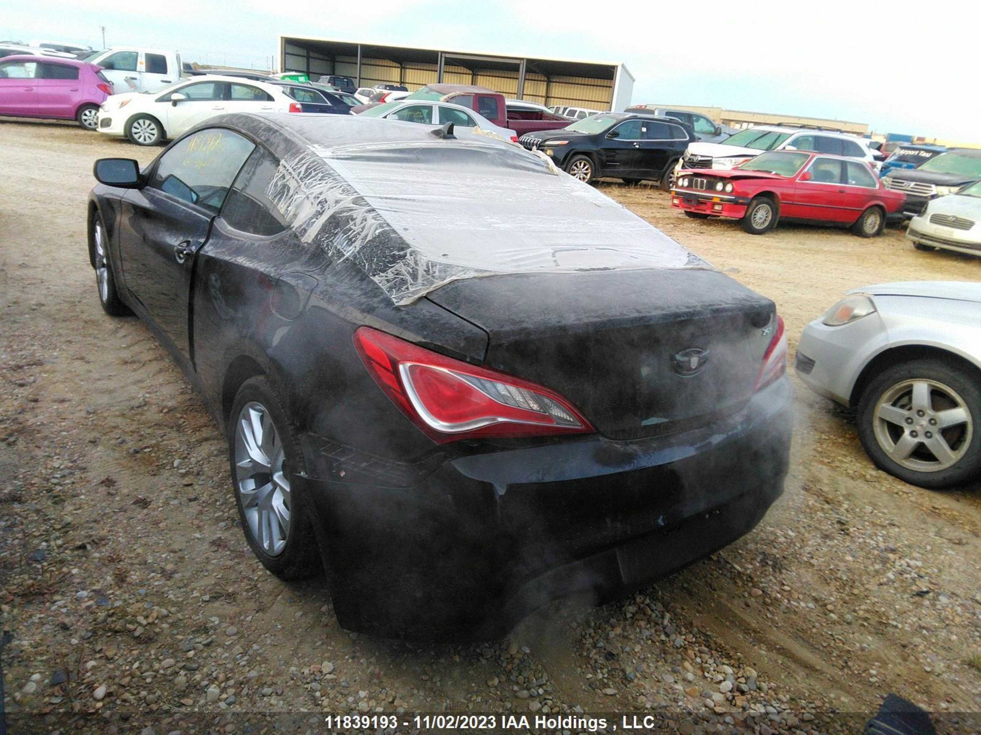 Photo 2 VIN: KMHHT6KD3DU103856 - HYUNDAI GENESIS COUPE 