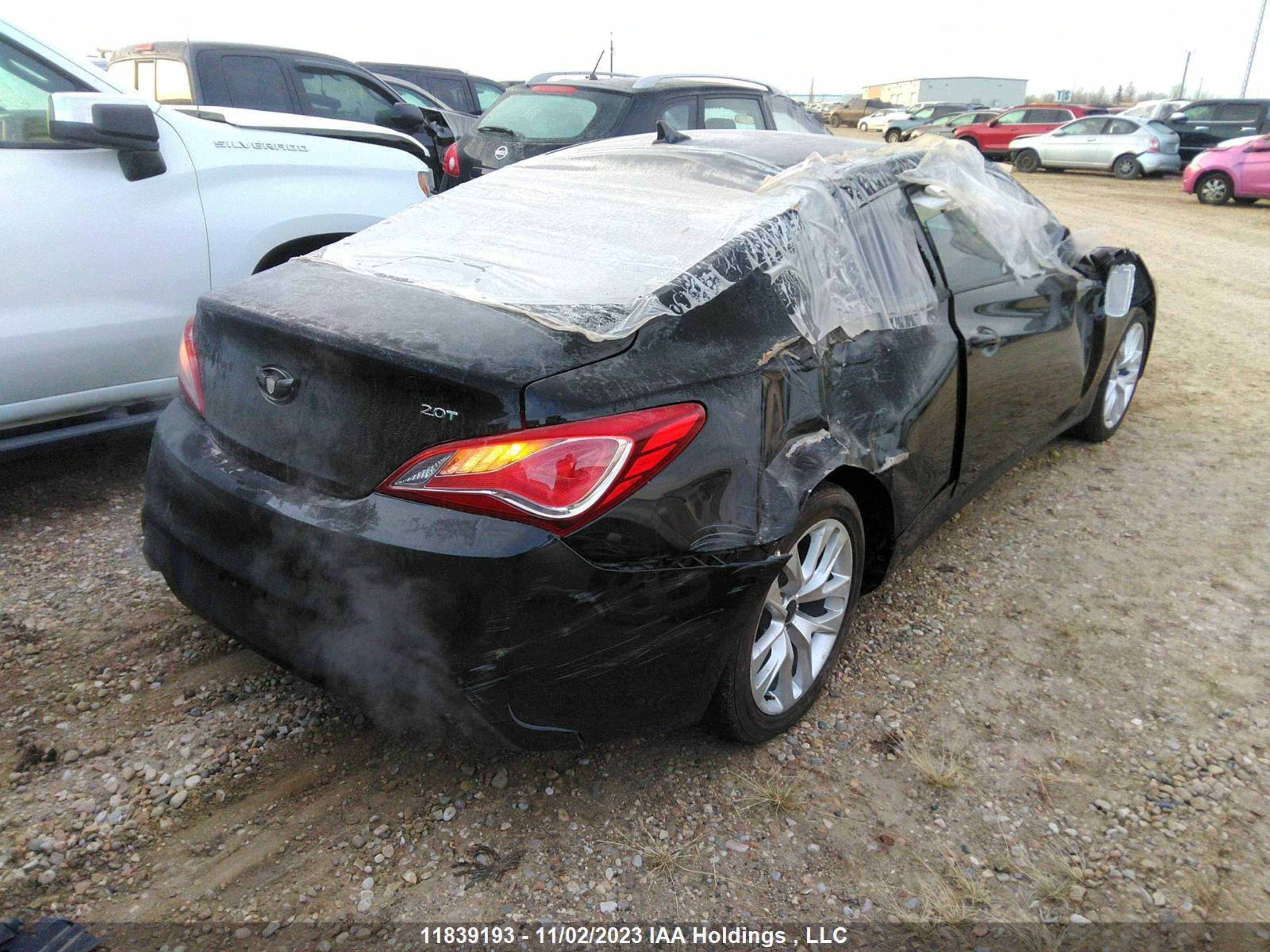 Photo 3 VIN: KMHHT6KD3DU103856 - HYUNDAI GENESIS COUPE 