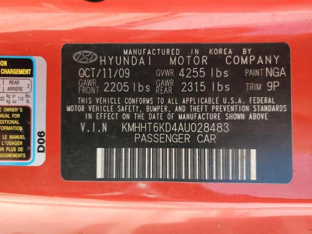 Photo 11 VIN: KMHHT6KD4AU028483 - HYUNDAI GENESIS CO 