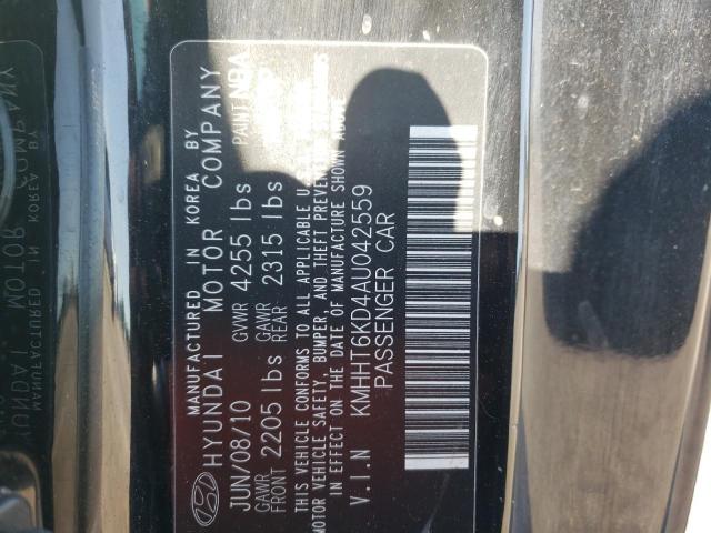 Photo 12 VIN: KMHHT6KD4AU042559 - HYUNDAI GENESIS CO 