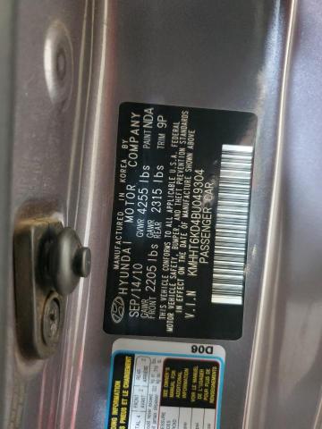 Photo 11 VIN: KMHHT6KD4BU049304 - HYUNDAI GENESIS 