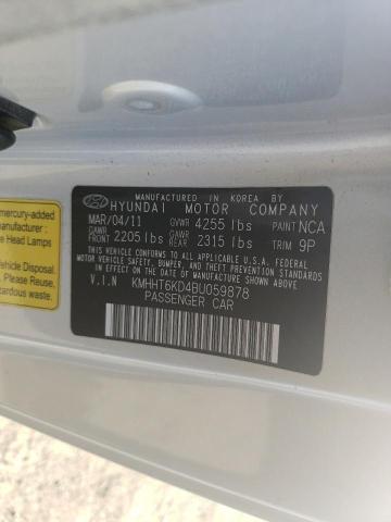 Photo 11 VIN: KMHHT6KD4BU059878 - HYUNDAI GENESIS CO 