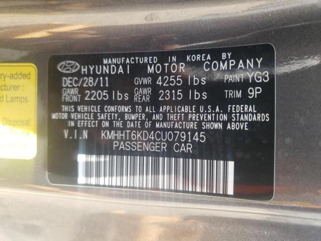 Photo 9 VIN: KMHHT6KD4CU079145 - HYUNDAI GENESIS CO 