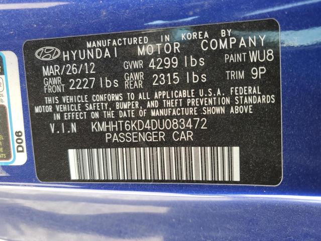 Photo 11 VIN: KMHHT6KD4DU083472 - HYUNDAI GENESIS CO 