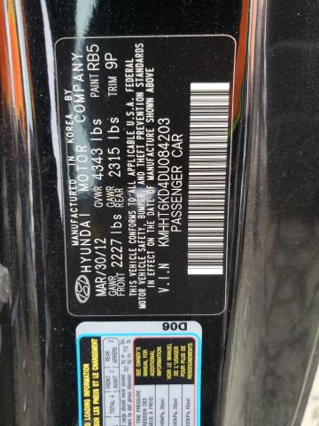 Photo 11 VIN: KMHHT6KD4DU084203 - HYUNDAI GENESIS 