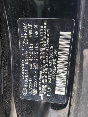 Photo 11 VIN: KMHHT6KD4DU093130 - HYUNDAI GENESIS CO 