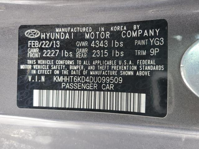 Photo 11 VIN: KMHHT6KD4DU099509 - HYUNDAI GENESIS CO 