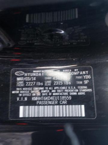 Photo 9 VIN: KMHHT6KD4EU118559 - HYUNDAI GENESIS CO 