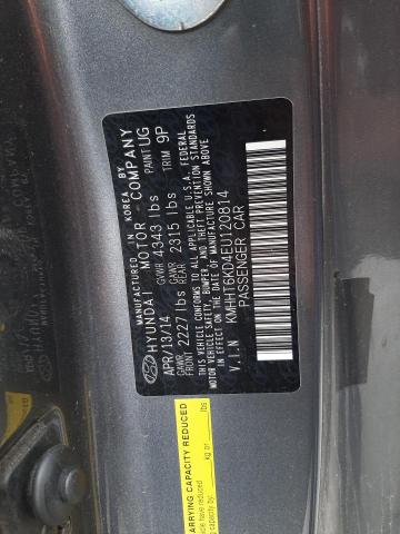 Photo 11 VIN: KMHHT6KD4EU120814 - HYUNDAI GENESIS 