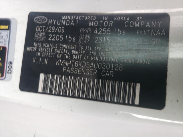 Photo 9 VIN: KMHHT6KD5AU030128 - HYUNDAI GENESIS CO 