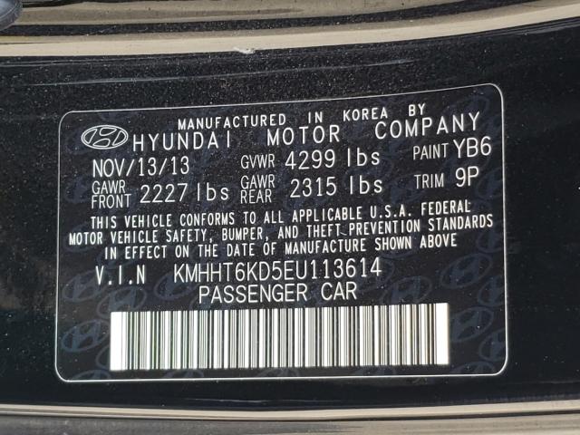 Photo 9 VIN: KMHHT6KD5EU113614 - HYUNDAI GENESIS CO 