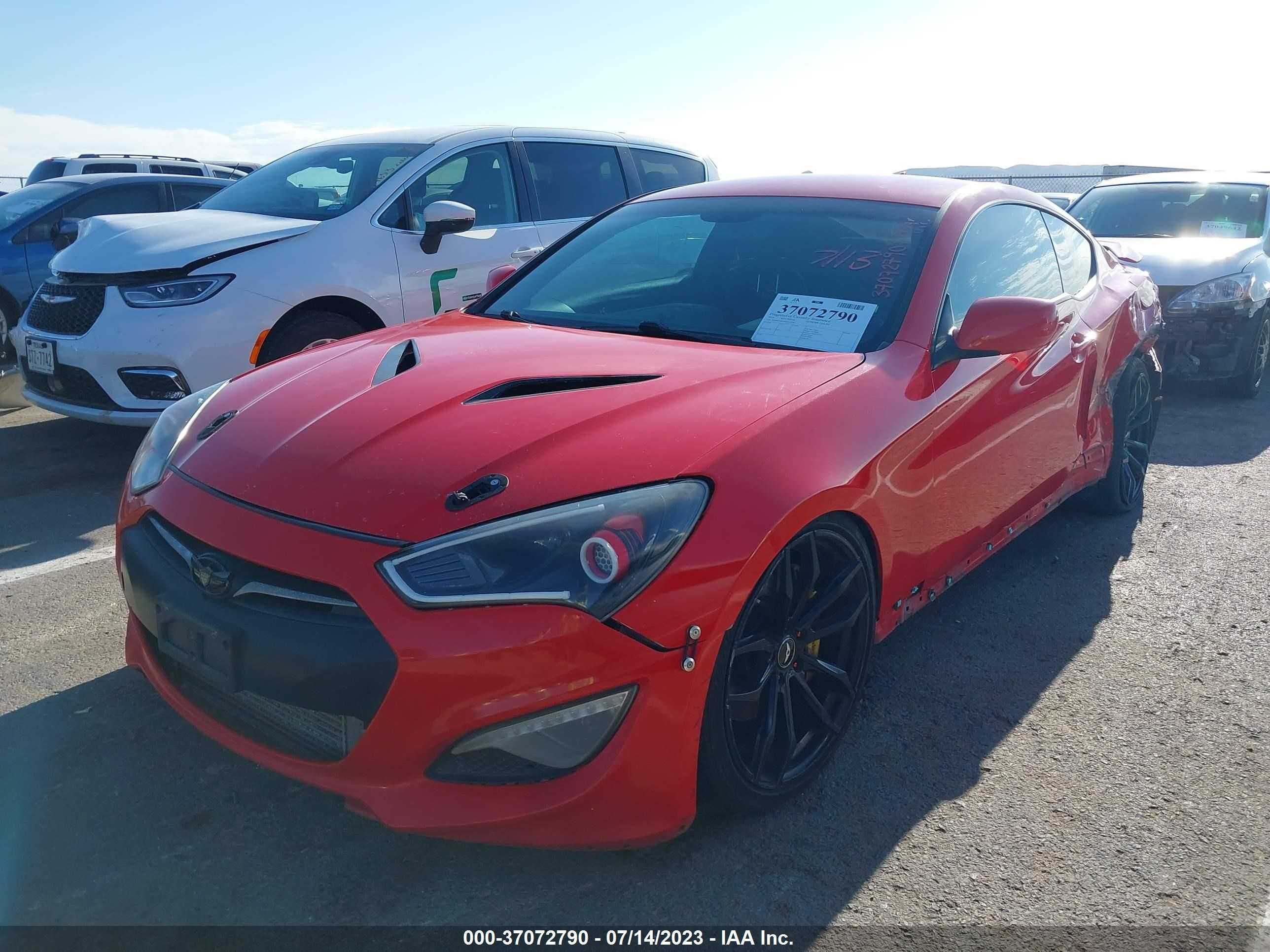 Photo 1 VIN: KMHHT6KD5EU114259 - HYUNDAI GENESIS COUPE 