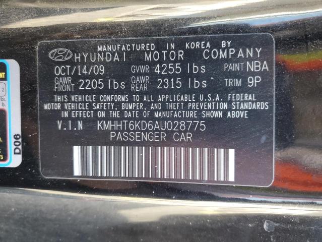 Photo 11 VIN: KMHHT6KD6AU028775 - HYUNDAI GENESIS 