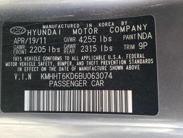 Photo 12 VIN: KMHHT6KD6BU063074 - HYUNDAI GENESIS 