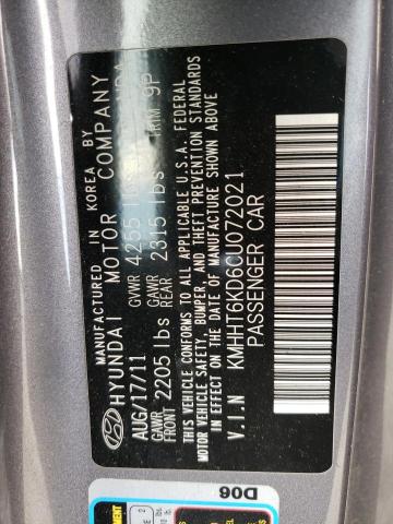 Photo 11 VIN: KMHHT6KD6CU072021 - HYUNDAI GENESIS CO 