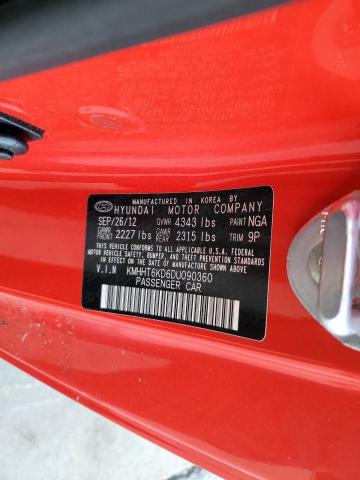 Photo 9 VIN: KMHHT6KD6DU090360 - HYUNDAI GENESIS CO 