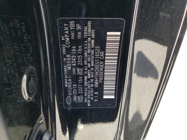 Photo 9 VIN: KMHHT6KD6EU116523 - HYUNDAI GENESIS CO 