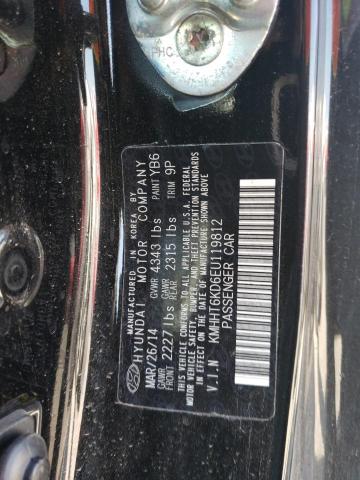 Photo 11 VIN: KMHHT6KD6EU119812 - HYUNDAI GENESIS CO 