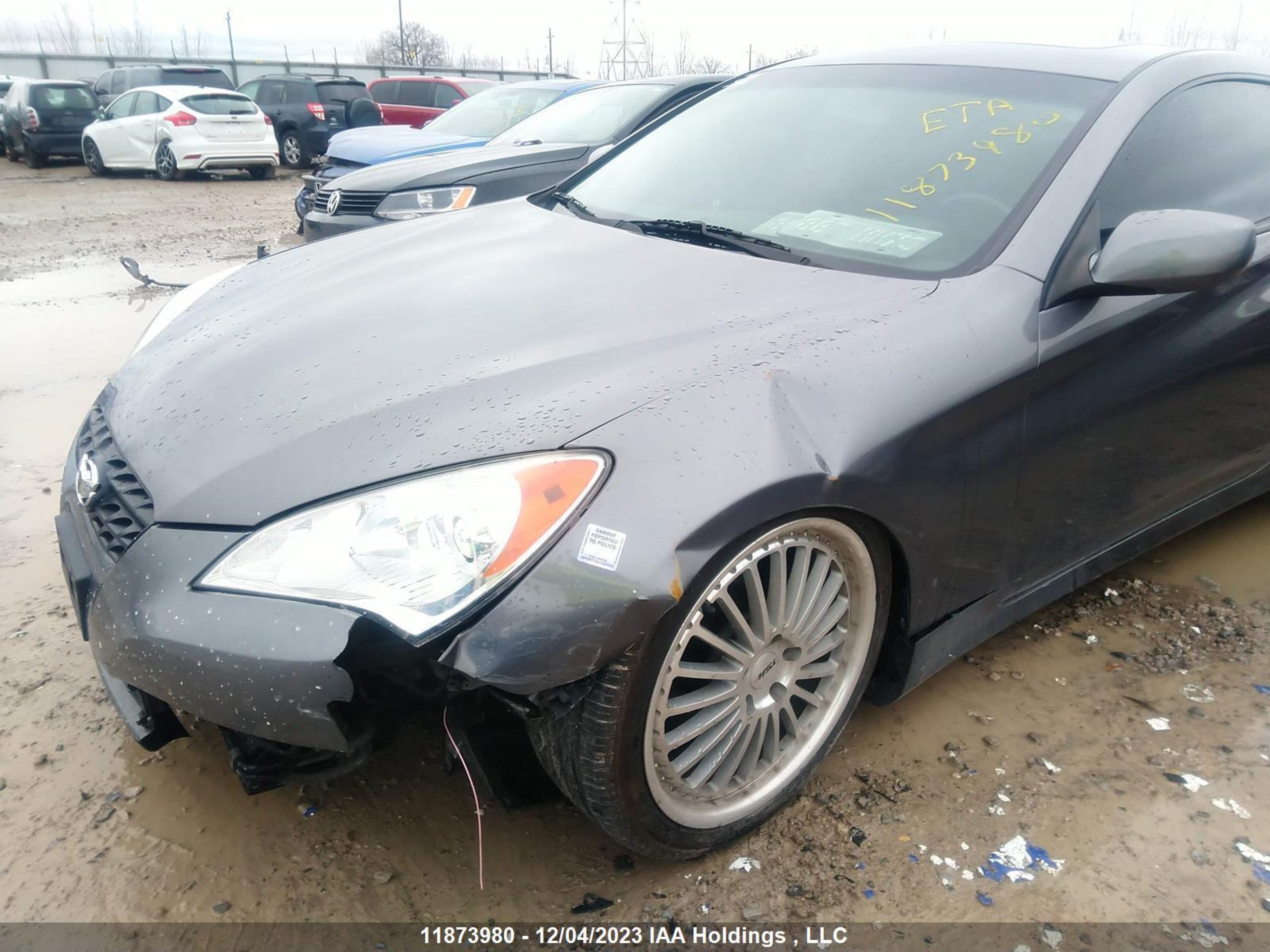 Photo 5 VIN: KMHHT6KD7AU011404 - HYUNDAI GENESIS COUPE 