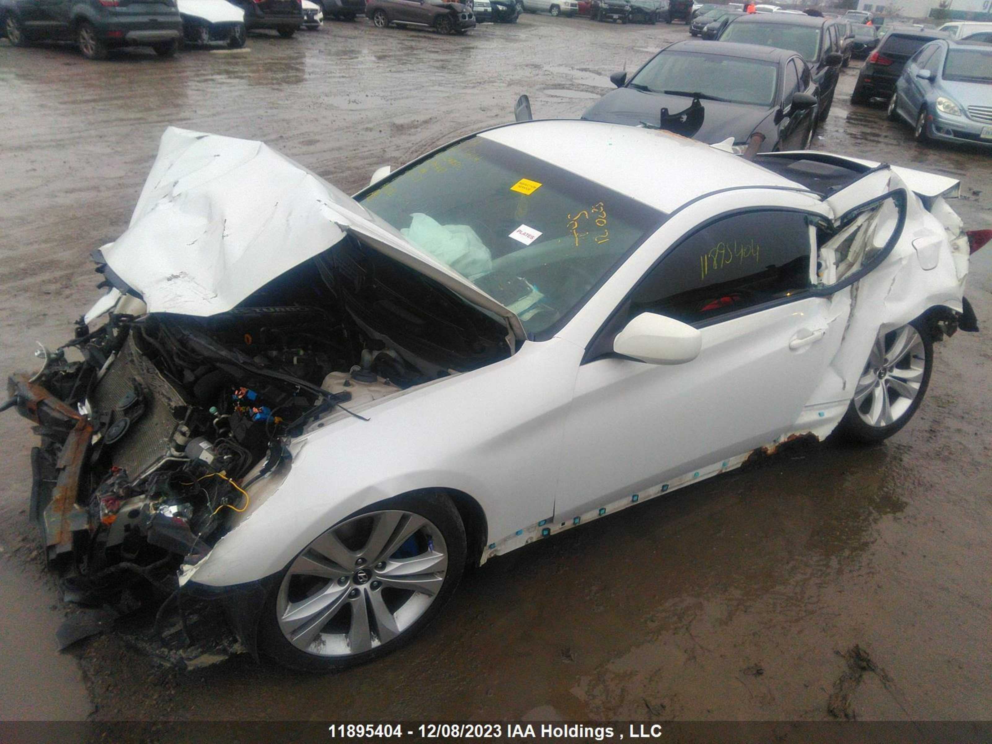 Photo 5 VIN: KMHHT6KD7AU034410 - HYUNDAI GENESIS COUPE 