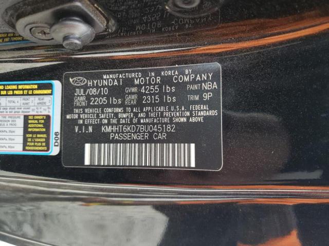 Photo 9 VIN: KMHHT6KD7BU045182 - HYUNDAI GENESIS CO 