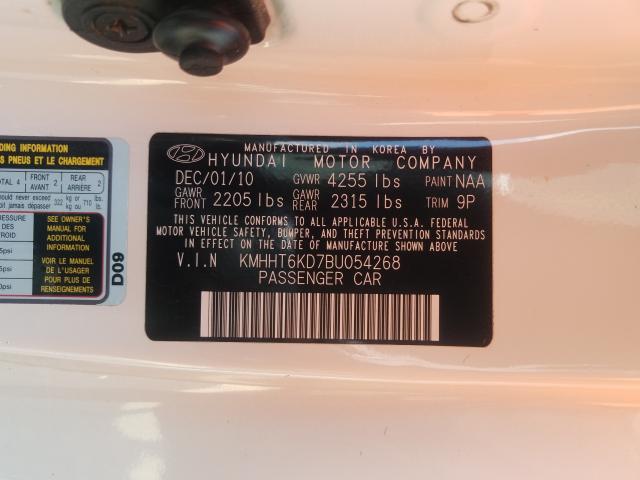 Photo 9 VIN: KMHHT6KD7BU054268 - HYUNDAI GENESIS CO 