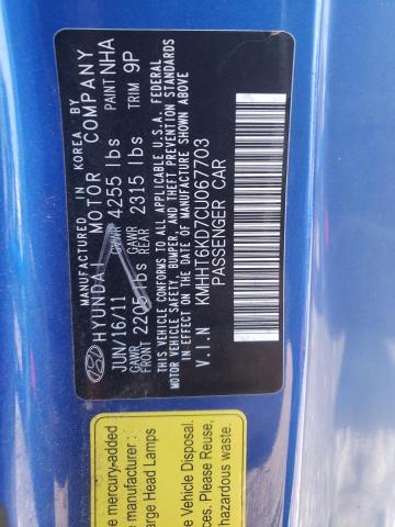 Photo 11 VIN: KMHHT6KD7CU067703 - HYUNDAI GENESIS 