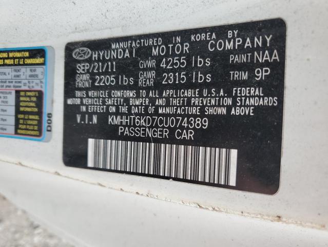 Photo 11 VIN: KMHHT6KD7CU074389 - HYUNDAI GENESIS CO 