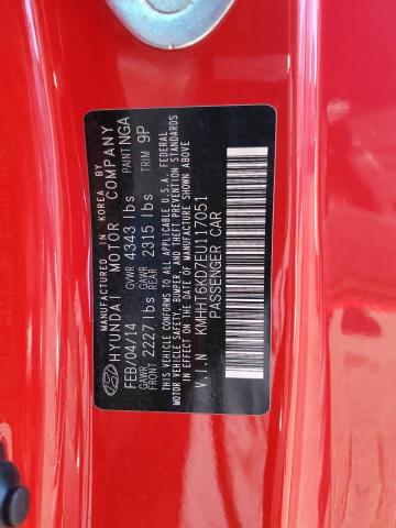 Photo 11 VIN: KMHHT6KD7EU117051 - HYUNDAI GENESIS CO 